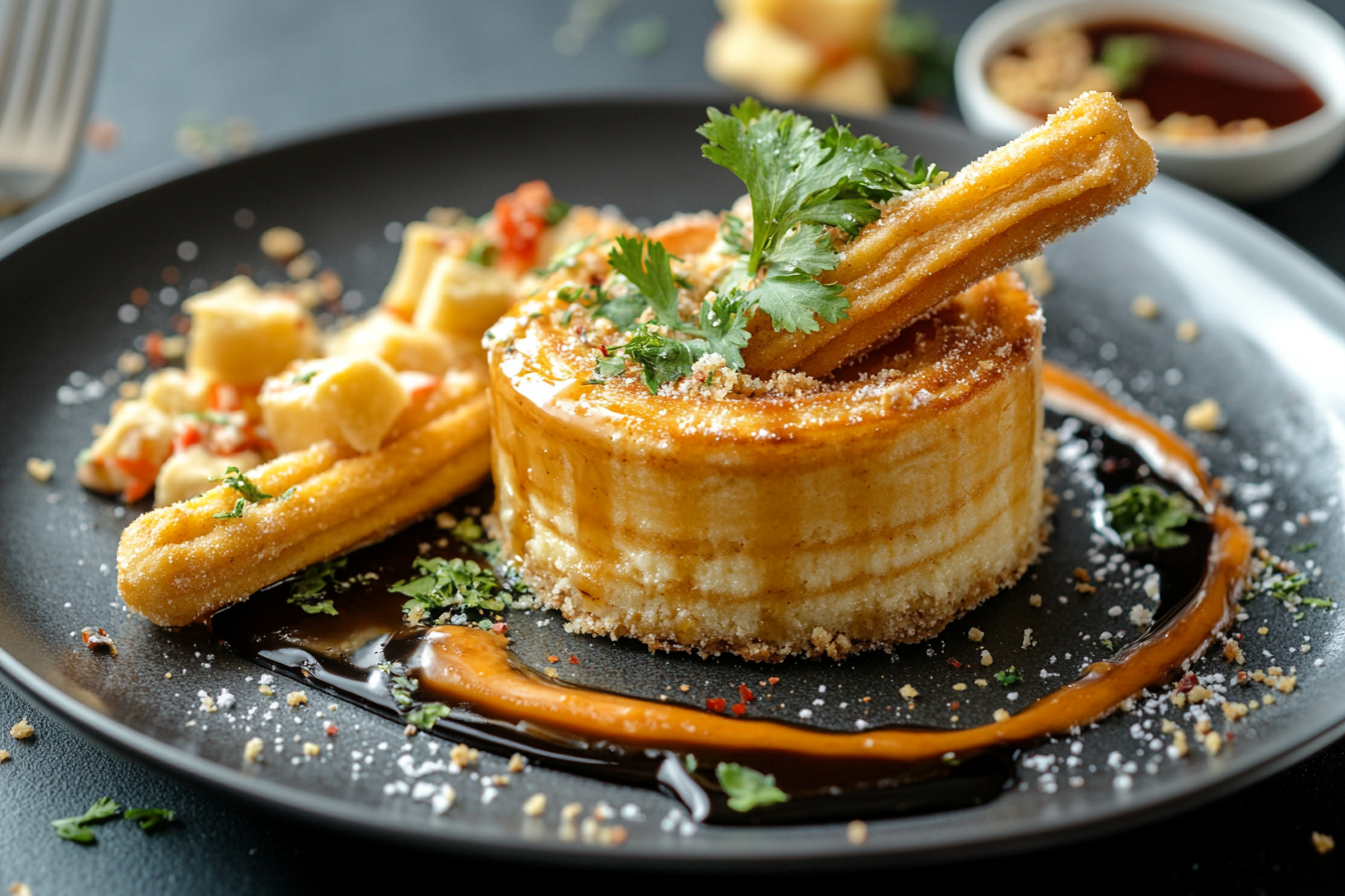 Churro cheesecake